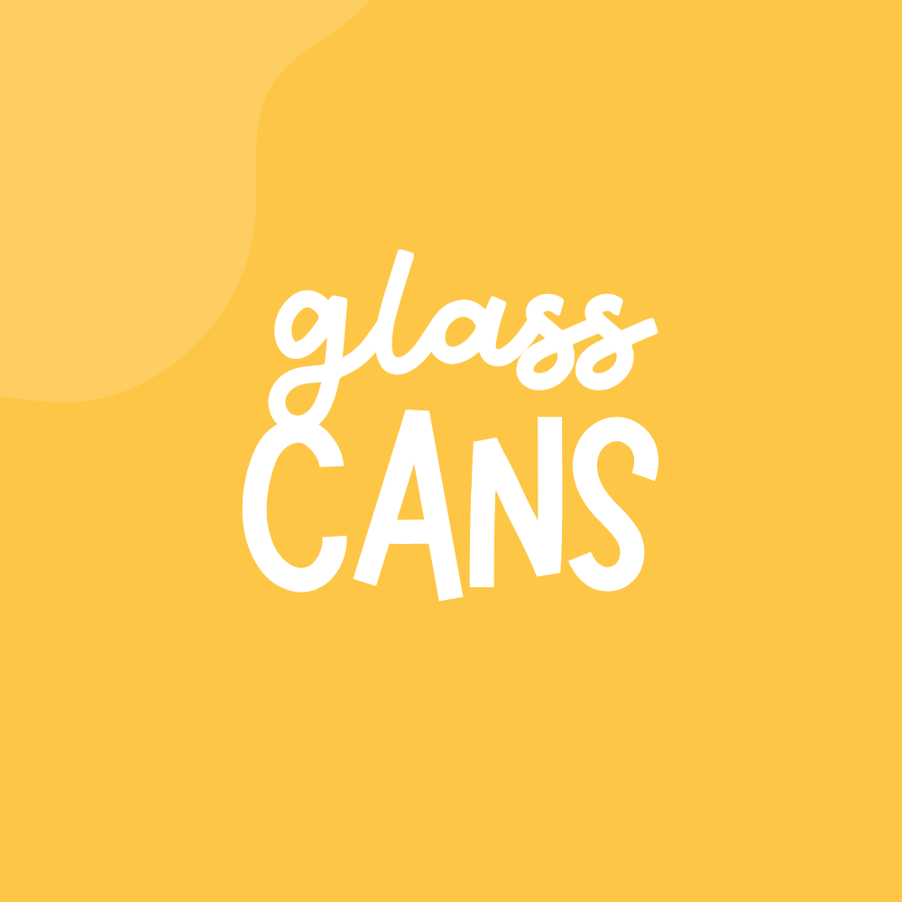 Glass cans