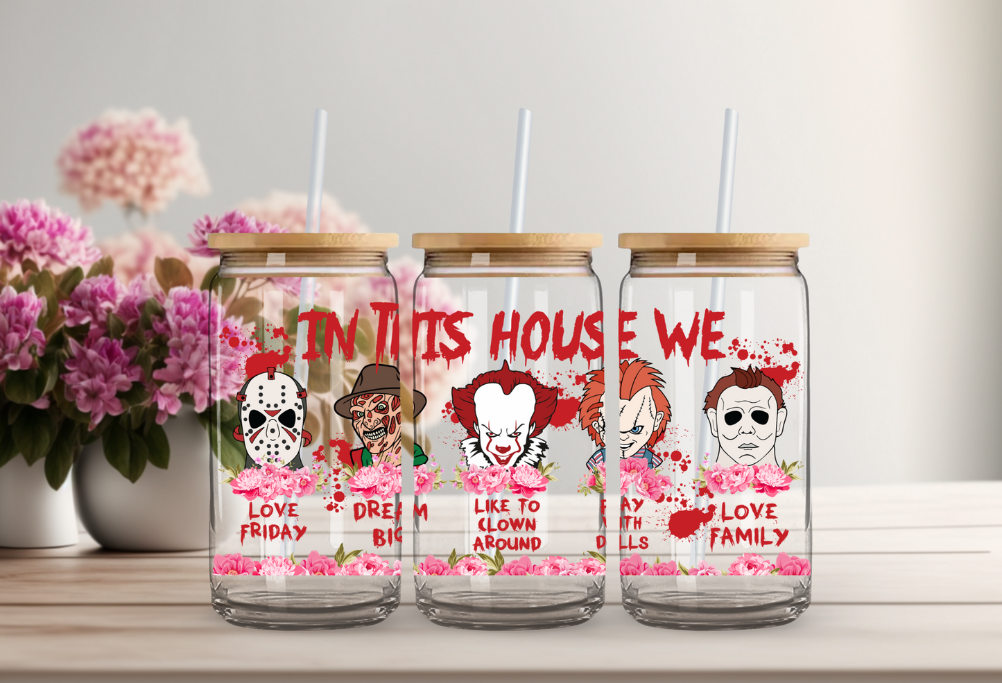 In This House Volume 2 Glass Beer Can