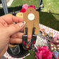 Butcher knife earrings
