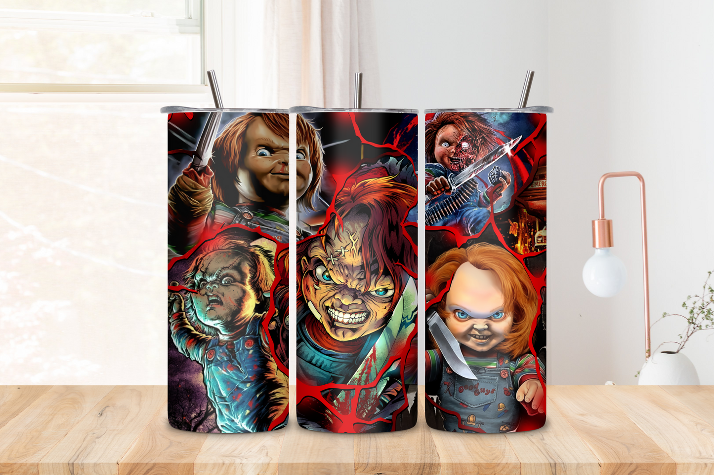 Chucky Skinny Tumbler