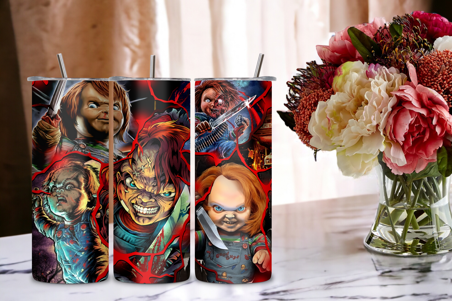 Chucky Skinny Tumbler