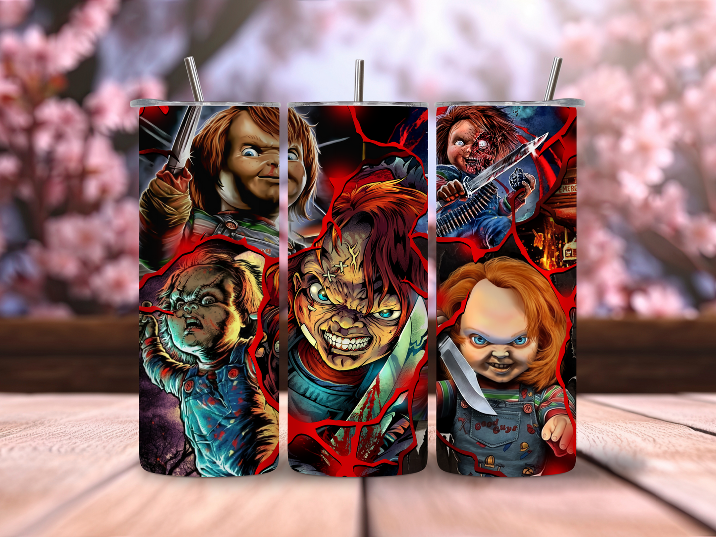 Chucky Skinny Tumbler