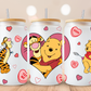 Pooh & Tigger Valentines Glass Beer Can