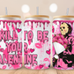 Jasons I'd Kill to Be Your Valentine Glass Beer Can