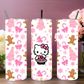 Hello Kitty Pink Christmas Skinny Tumbler