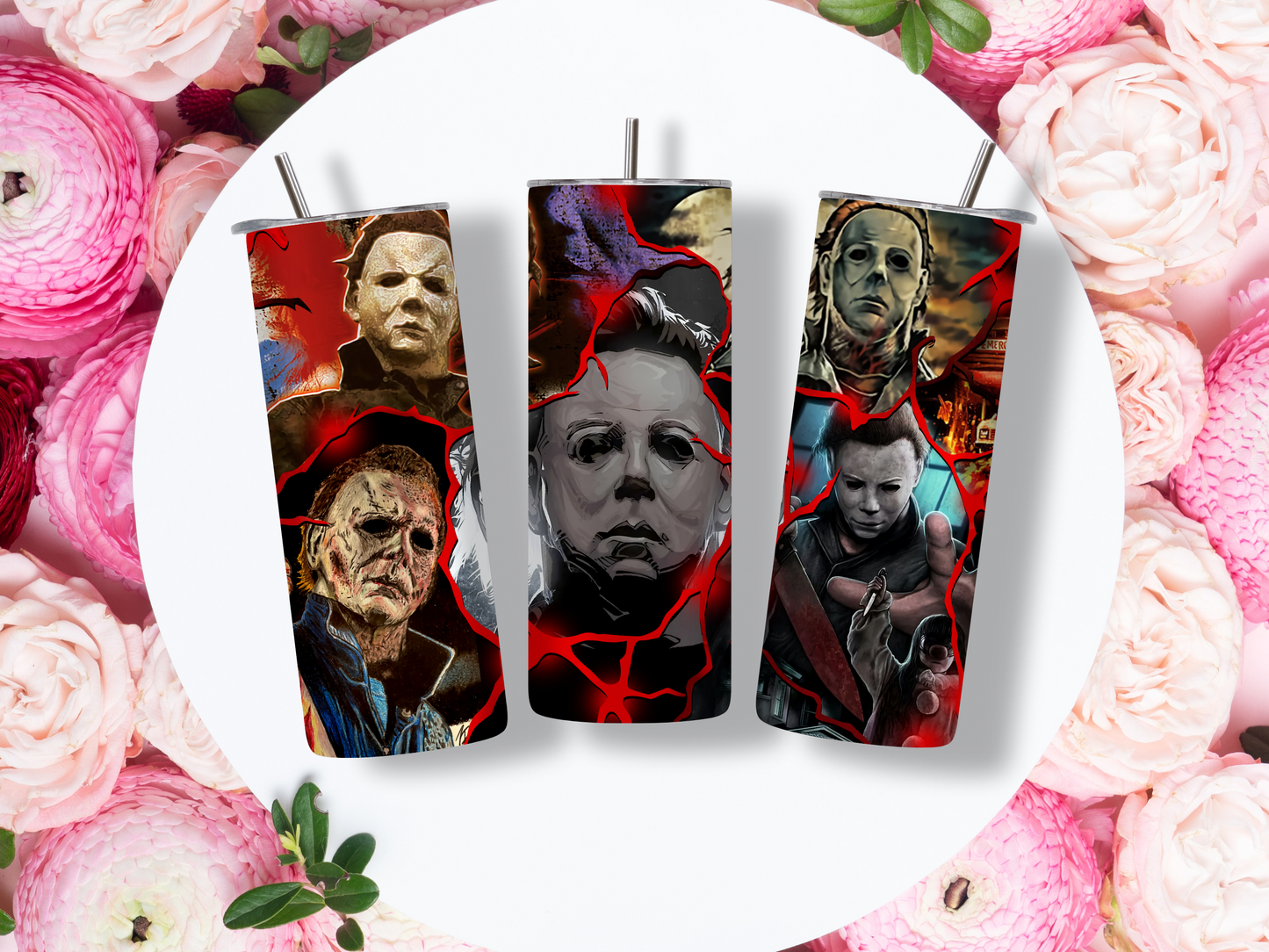 Michael Meyers Skinny Tumbler