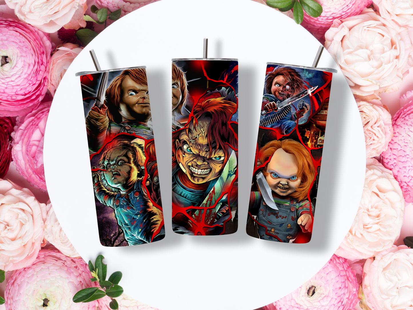 Chucky Skinny Tumbler