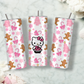 Hello Kitty Pink Christmas Skinny Tumbler