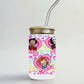 Horror Boys Rainbow Hearts Glass Beer Can