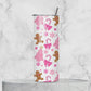 Hello Kitty Pink Christmas Skinny Tumbler