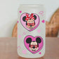 Mouse head Gang Valentines Glass Beer Can