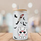 Jason Mask & Knife Glass Beer Can